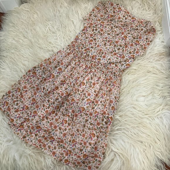 DEREK LAM Floral Print Knee-Length Dress - Picture 8 of 10